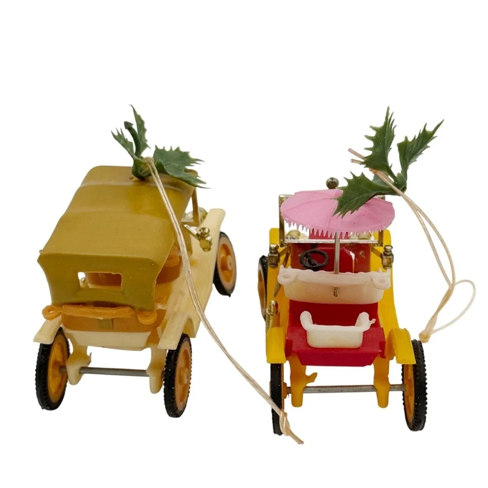 Ford Model‎ T Christmas Ornaments Pair Ford Automobilia Hong Kong Vintage